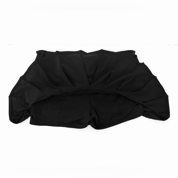 Lululemon Run Pace Pleated Athletic Setter Pickleball Skirt Skort, Black,Size 10 - Picture 7 of 11